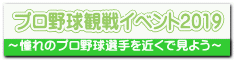 プロ野球観戦イベント2019