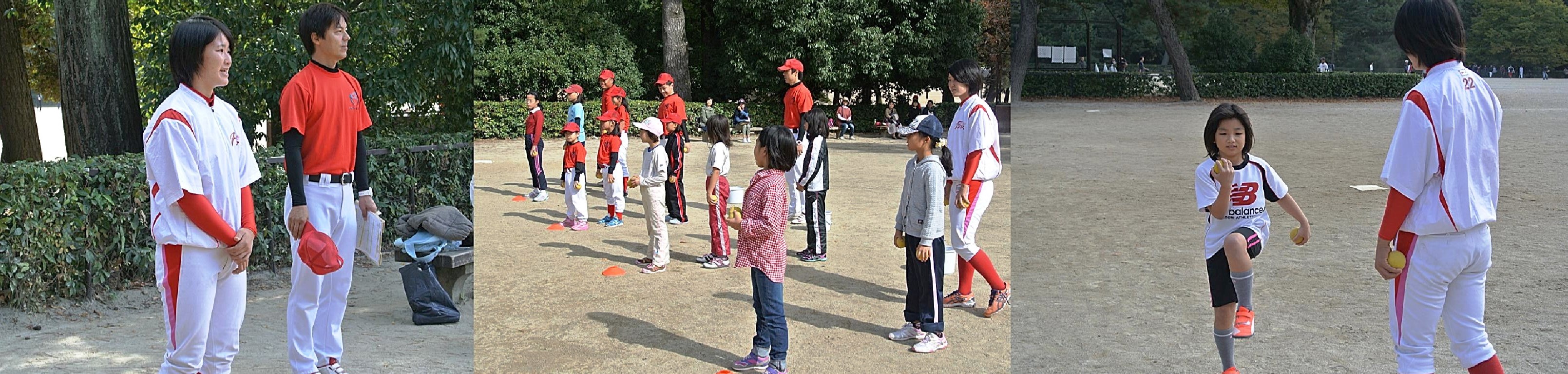 　～女子野球体験会～　with 京都フローラ