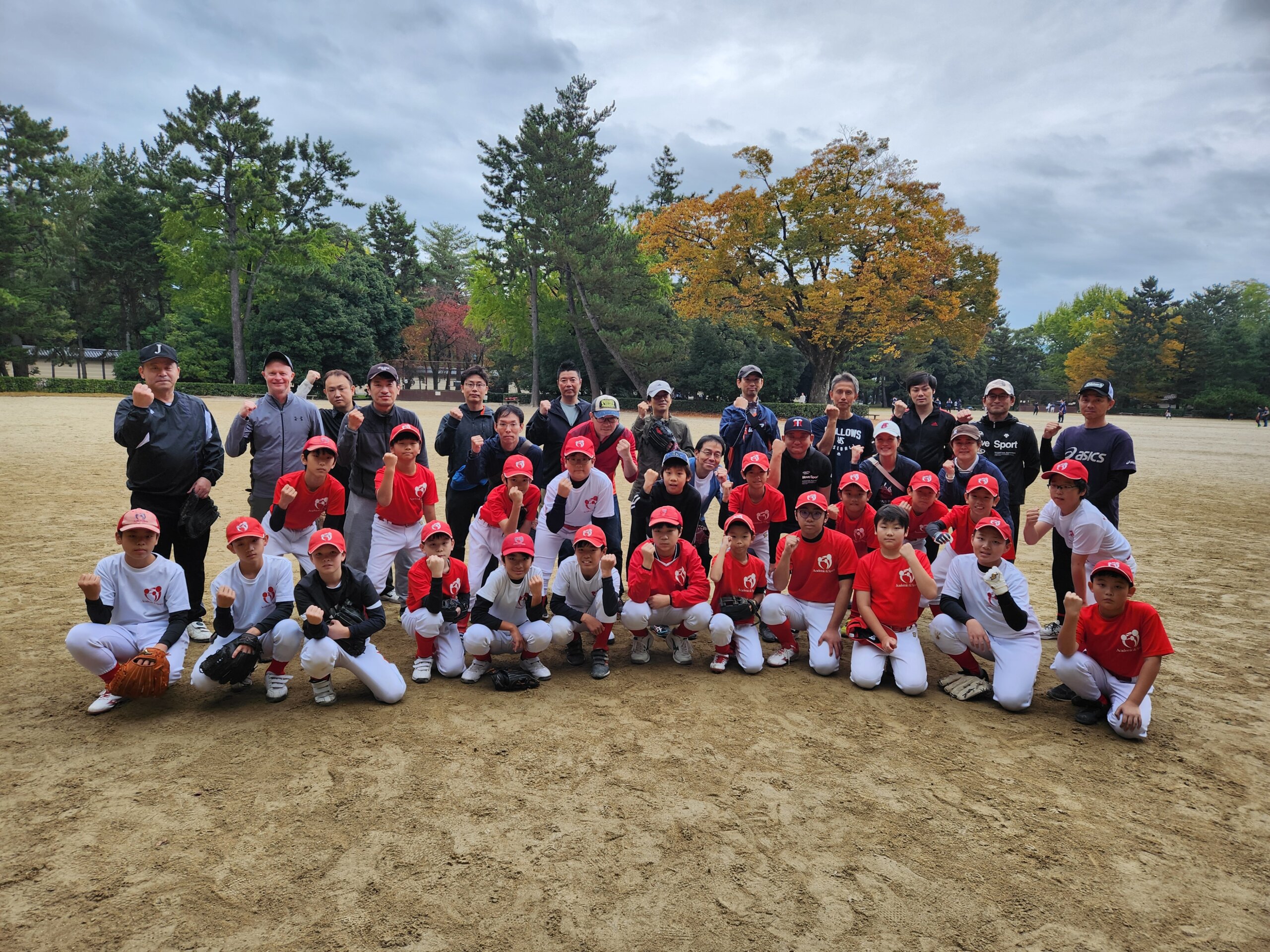 【野球スクール】親子野球イベント　IN御所スクール