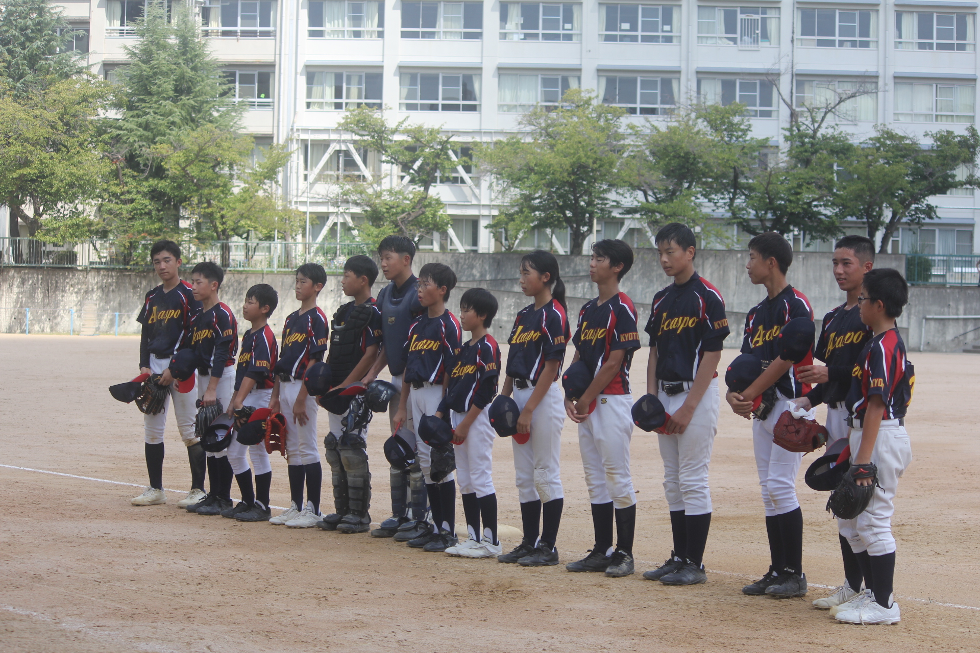【中学部】豊中会長杯Ｂチーム（１・２年生）１回戦
